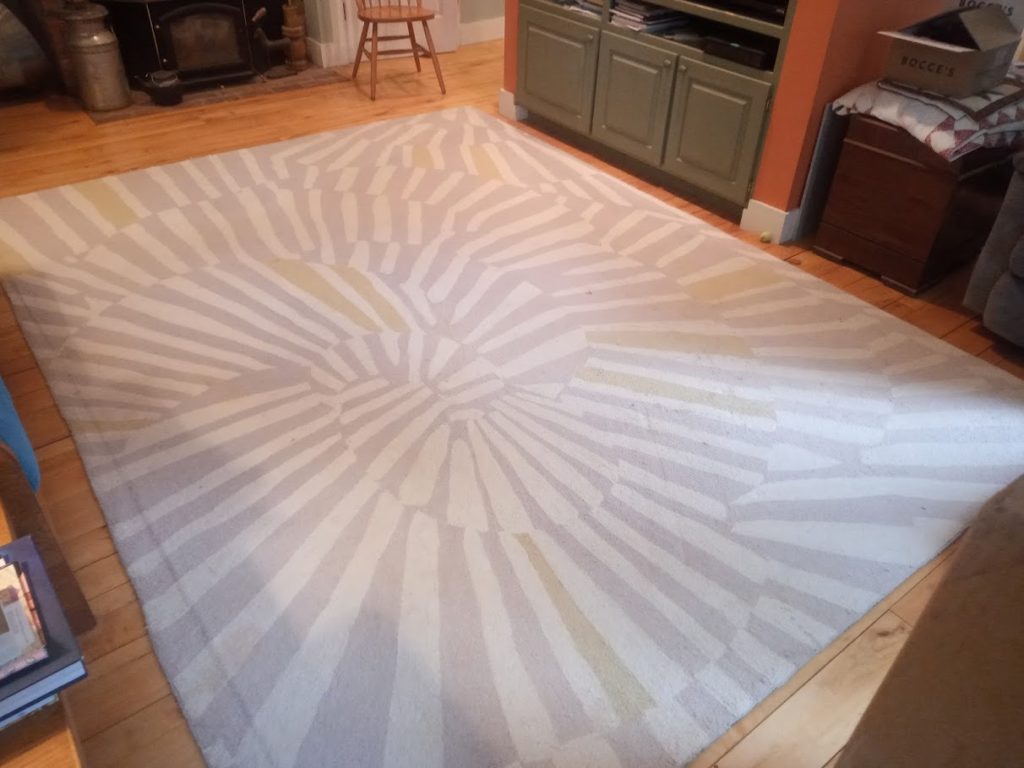 Rug offered for free